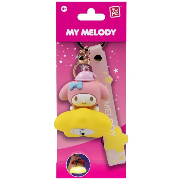 Фото - Брелок Yu Me Hello Kitty Май Мелоди с сияющей звездой (11731)